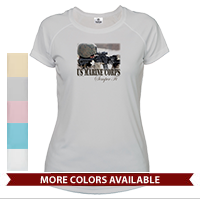 _T-Shirt (Ladies, Solar): Every Marine a Rifleman