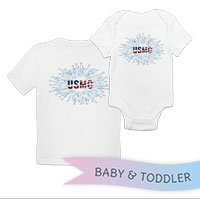 _T-Shirt/Onesie (Toddler/Baby): Fireworks USMC