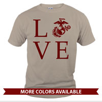 _T-Shirt (Unisex): Love w/ EGA