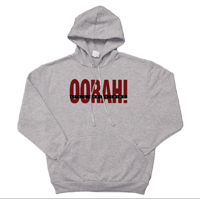 Hoodie: OORAH! It's a Marine Thing (Red)