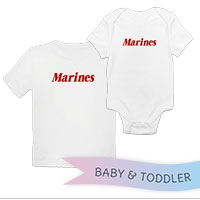 _T-Shirt/Onesie (Toddler/Baby): Marines