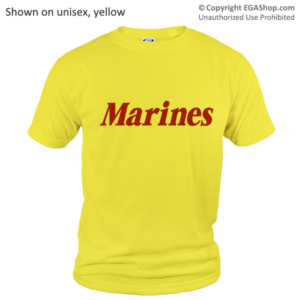 _T-Shirt (Unisex): Marines