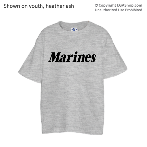_T-Shirt (Youth): Marines
