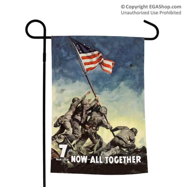 WWII Poster, Iwo Jima: Garden Flag