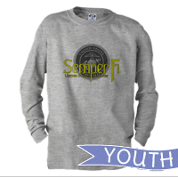 _Youth Long Sleeve Shirt: Semper Fi w/ Seal