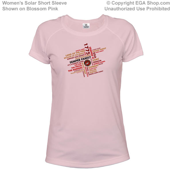 _T-Shirt (Ladies, Solar): Semper Family