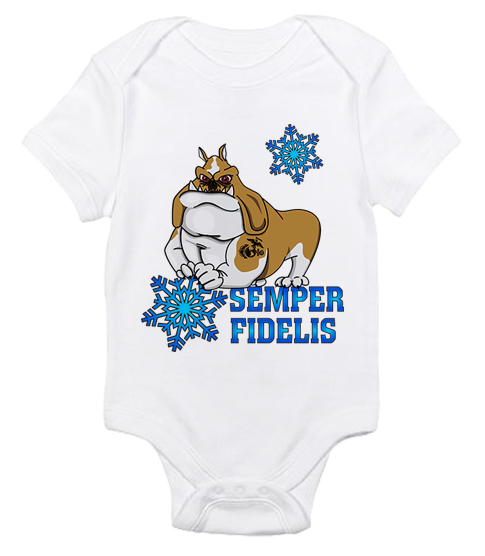 _T-Shirt/Onesie (Toddler/Baby): Semper Fido - Winter