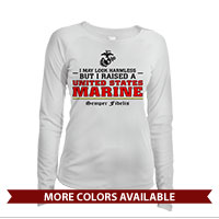 _Long Sleeve Shirt (Ladies, Solar): I may look harmless... -red