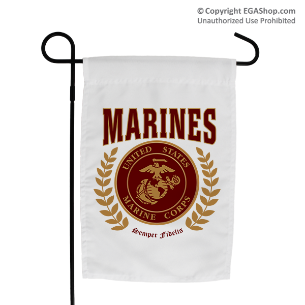 Garden Flag: Red Marines Seal