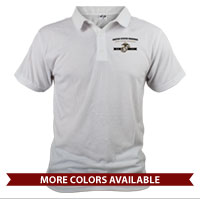 _Polo (Unisex): Honor, Courage, Commitment - Gold