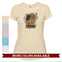 _T-Shirt (Ladies, Solar): Corps & Country