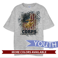 _T-Shirt (Youth): Corps & Country