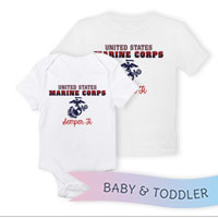 _T-Shirt/Onesie (Toddler/Baby): United States Marine Corps