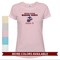_T-Shirt (Ladies, Solar): United States Marine Corps