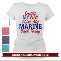 _T-Shirt (Ladies): Outta my way...