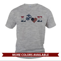 _T-Shirt (Unisex): Patriotic Love
