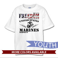 _T-Shirt (Youth): Freedom, Brought to you by...