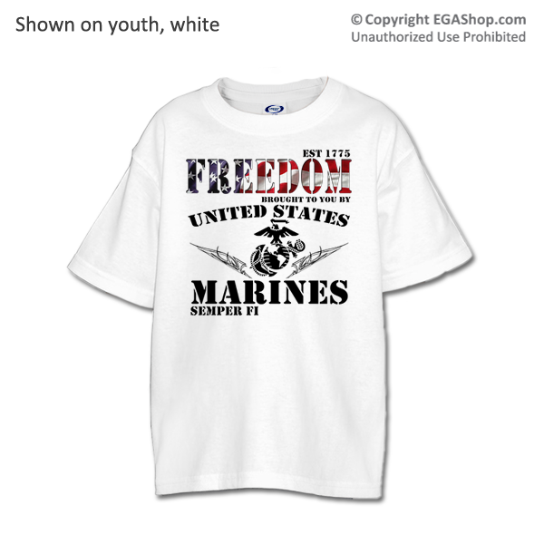 _T-Shirt (Youth): Freedom, Brought to you by...