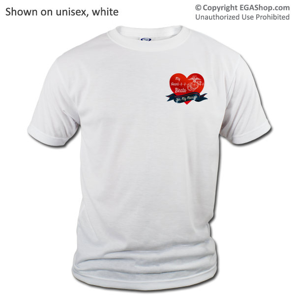_T-Shirt (Unisex): My Heart Beats...