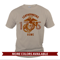 _T-Shirt (Unisex): Leathernecks USMC