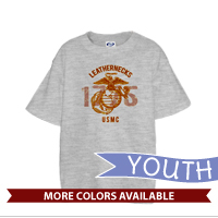 _T-Shirt (Youth): Leathernecks USMC