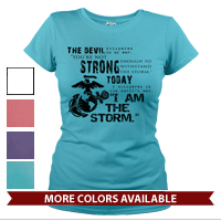 _T-Shirt (Ladies): I Am The Storm