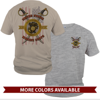_T-Shirt (Unisex): Swords with Flag