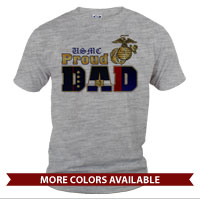 _T-Shirt (Unisex): Dress Blue Dad