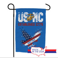 Garden Flag: USMC Eagle