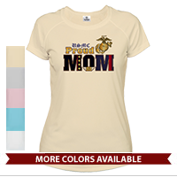 _T-Shirt (Ladies, Solar): Dress Blue Mom