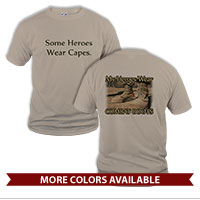 _T-Shirt (Unisex): My Heroes Wear Combat Boots