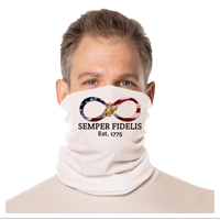 Gaiter: Infinity, Semper Fidelis American Flag