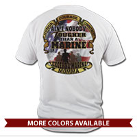 _T-Shirt (Unisex): Tough Marine Momma
