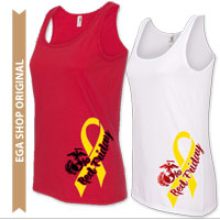 _Ladies Tank Top: Red Friday EGA & Yellow Ribbon
