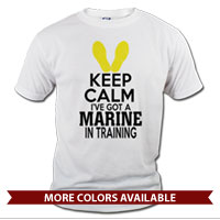 _T-Shirt (Unisex): KEEP CALM, Marine in Training