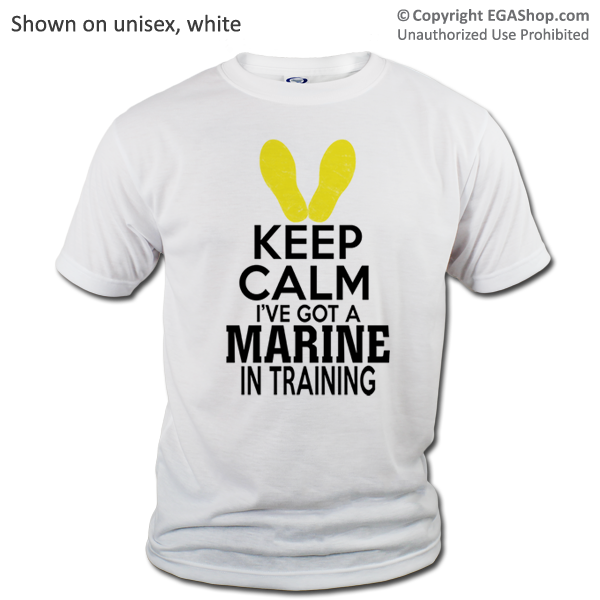 _T-Shirt (Unisex): KEEP CALM, Marine in Training