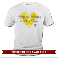 _T-Shirt (Unisex): Half My Heart, Boot Camp