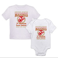 _Customized T-Shirt/Onesie (Toddler/Baby): 1st Recruit Btn 