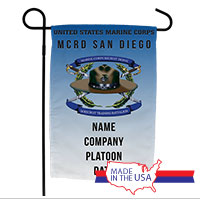 Garden Flag: Recruit, 3rd Btn-San Diego (Customized)