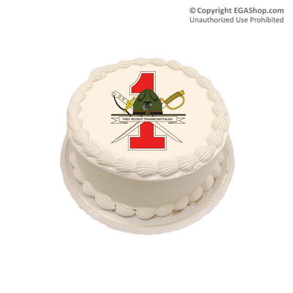 Cake Topper: 1st Battalion Crest