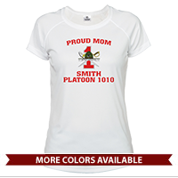 _T-Shirt (Ladies, Solar): 1st Battalion Crest