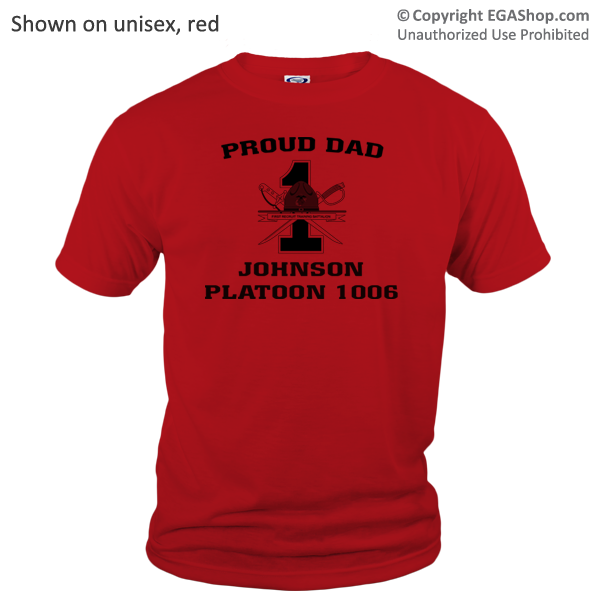 _T-Shirt (Unisex): 1st Battalion Crest