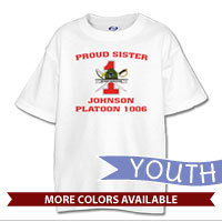 _T-Shirt (Youth): 1st Battalion Crest