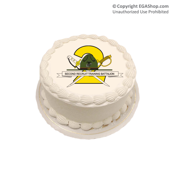 Cake Topper: 2nd Battalion Crest