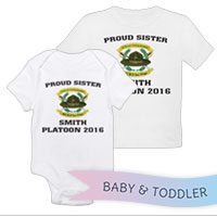 _T-Shirt/Onesie (Toddler/Baby): 2nd Battalion Crest