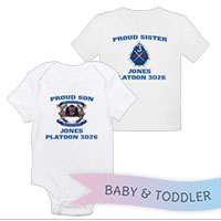 _T-Shirt/Onesie (Toddler/Baby): 3rd Battalion Crest