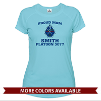 _T-Shirt (Ladies, Solar): 3rd Battalion Crest