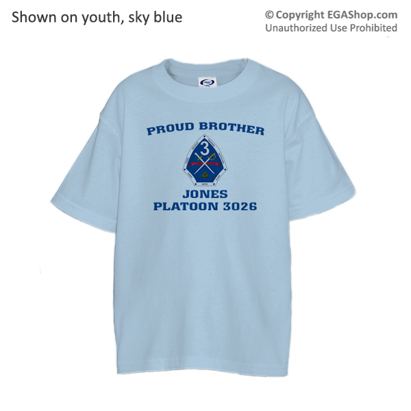 _T-Shirt (Youth): 3rd Battalion Crest