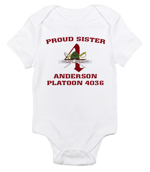 _T-Shirt/Onesie (Toddler/Baby): 4th Battalion Crest