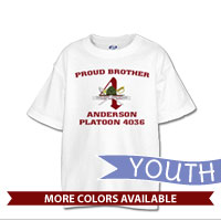 _T-Shirt (Youth): 4th Battalion Crest